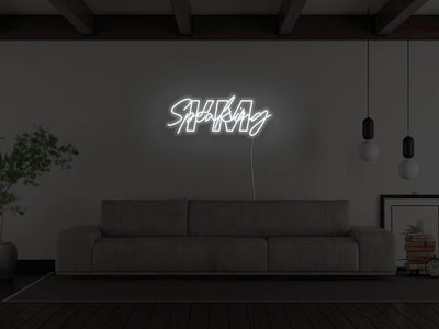 I'm Speaking LED Neon Sign - White