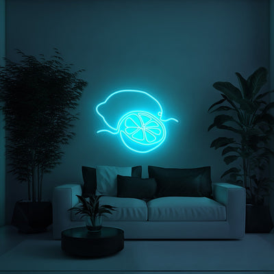 Lemon Aesthetic LED Neon Sign - 30 InchGolden Yellow