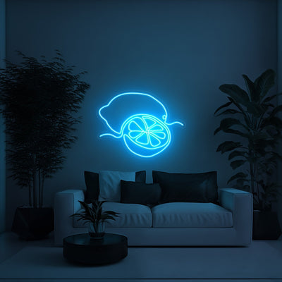 Lemon Aesthetic LED Neon Sign - 30 InchGolden Yellow