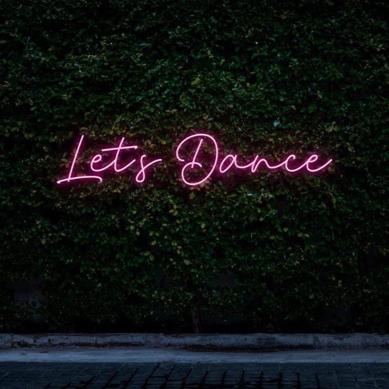 Let's Dance NEON SIGN - Pink30 inches