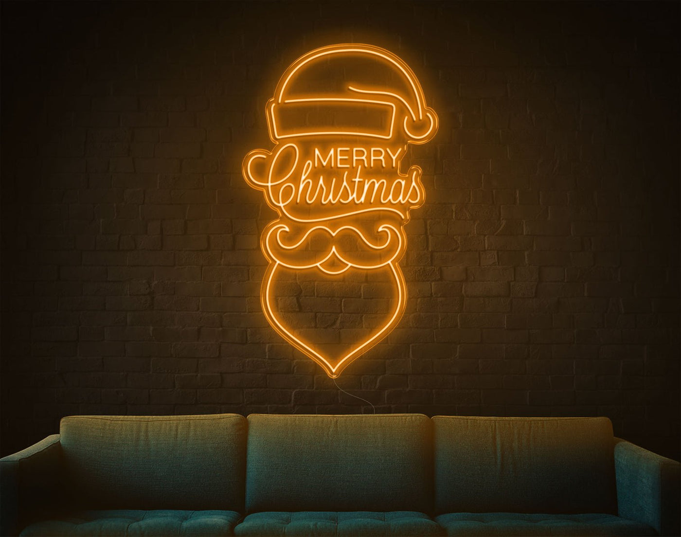 Merry Christmas V3 LED Neon Sign - 50inch x 30inchHot Pink