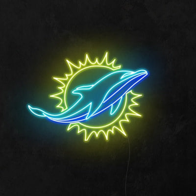 Miami Dolphins Neon Light -