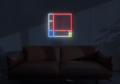 Neon Mondrian -