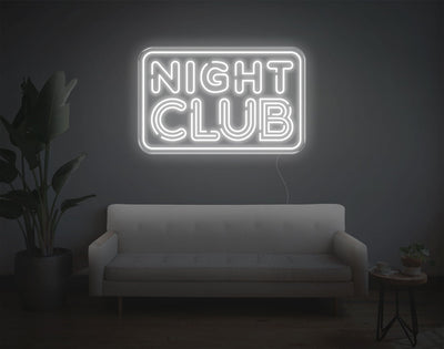 Night Club LED Neon Sign - 19inch x 30inchHot Pink