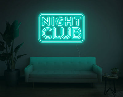 Night Club LED Neon Sign - 19inch x 30inchHot Pink