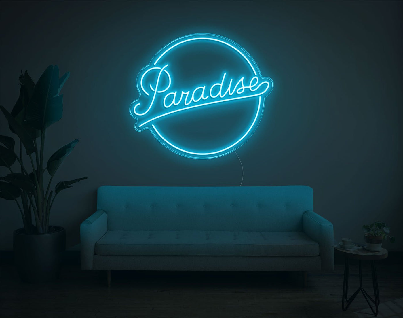 Paradise LED Neon Sign - 24inch x 28inchHot Pink