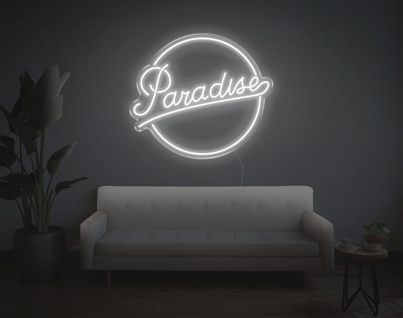 Paradise LED Neon Sign - 24inch x 28inchHot Pink