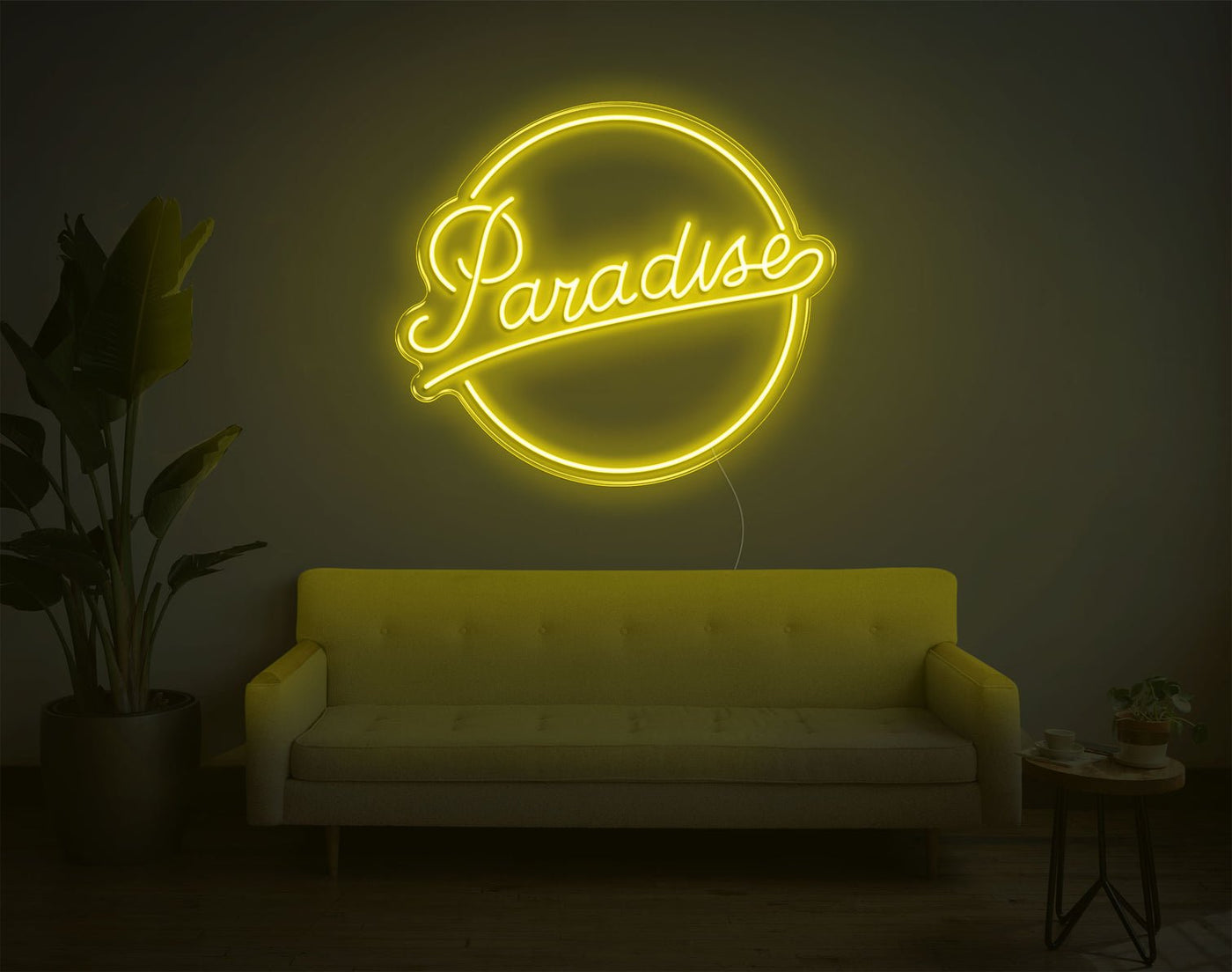 Paradise LED Neon Sign - 24inch x 28inchHot Pink