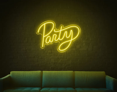 Party LED Neon Sign - 17inch x 24inchHot Pink