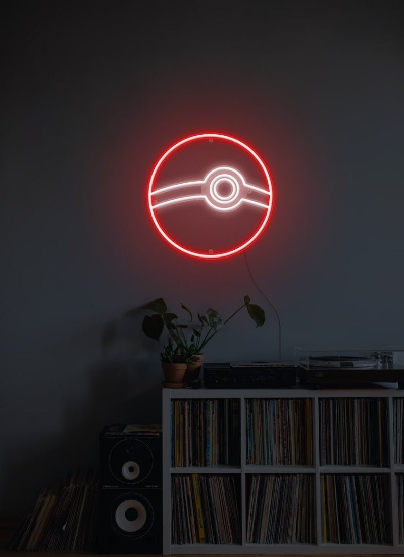 Pokémon Ball Neon Sign -