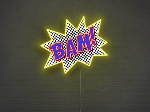 POW! and BAM! LED Neon Signs - POW!