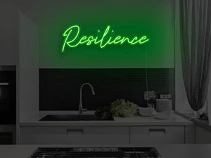 Resilience LED Neon Sign - Pink