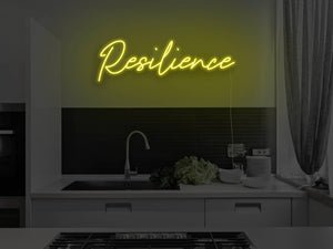 Resilience LED Neon Sign - Pink