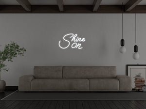 Shine On LED Neon Sign - Pink