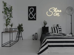 Shine On LED Neon Sign - Pink