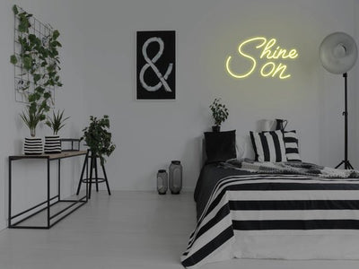 Shine On LED Neon Sign - Yellow