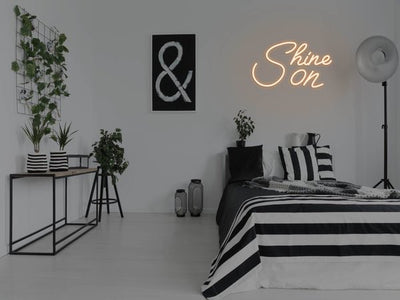 Shine On LED Neon Sign - Orange