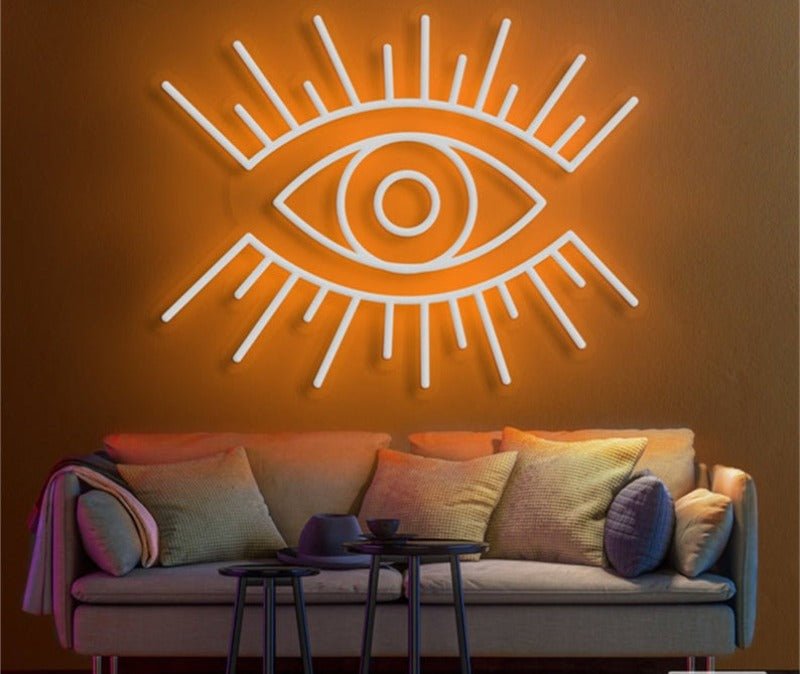 Shining EYE Neon Sign - Red20 inches