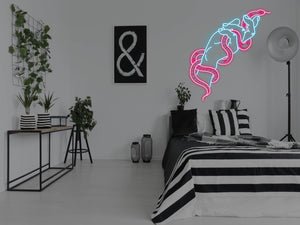 Snake In Hand LED Neon Sign - LED Neon