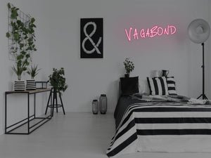 Vagabond LED Neon Sign - Pink