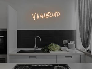 Vagabond LED Neon Sign - Pink