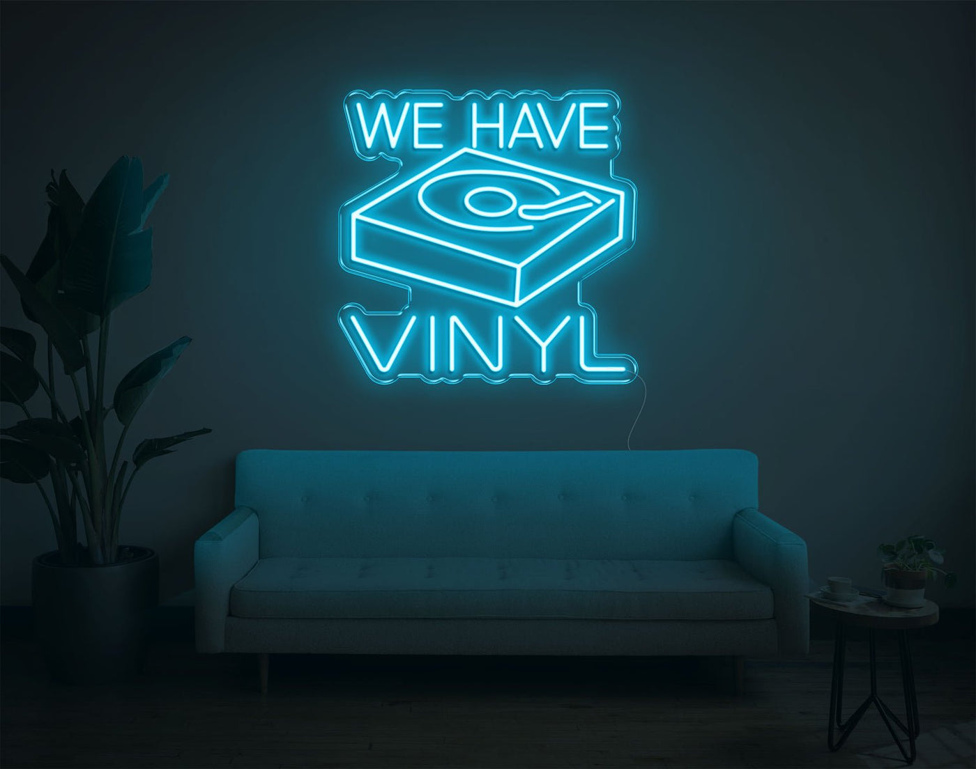 We Have Vinyl LED Neon Sign - 20inch x 20inchHot Pink