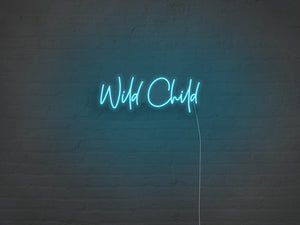 Wild Child LED Neon Sign - Pink