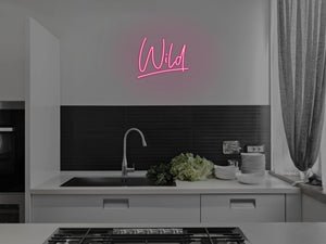 Wild LED Neon Sign - Pink