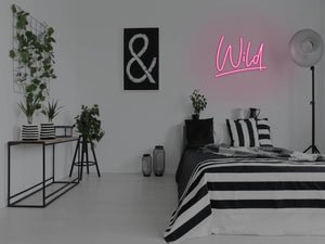 Wild LED Neon Sign - Pink