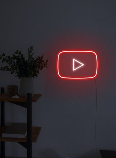 YOUTUBE Neon Sign -