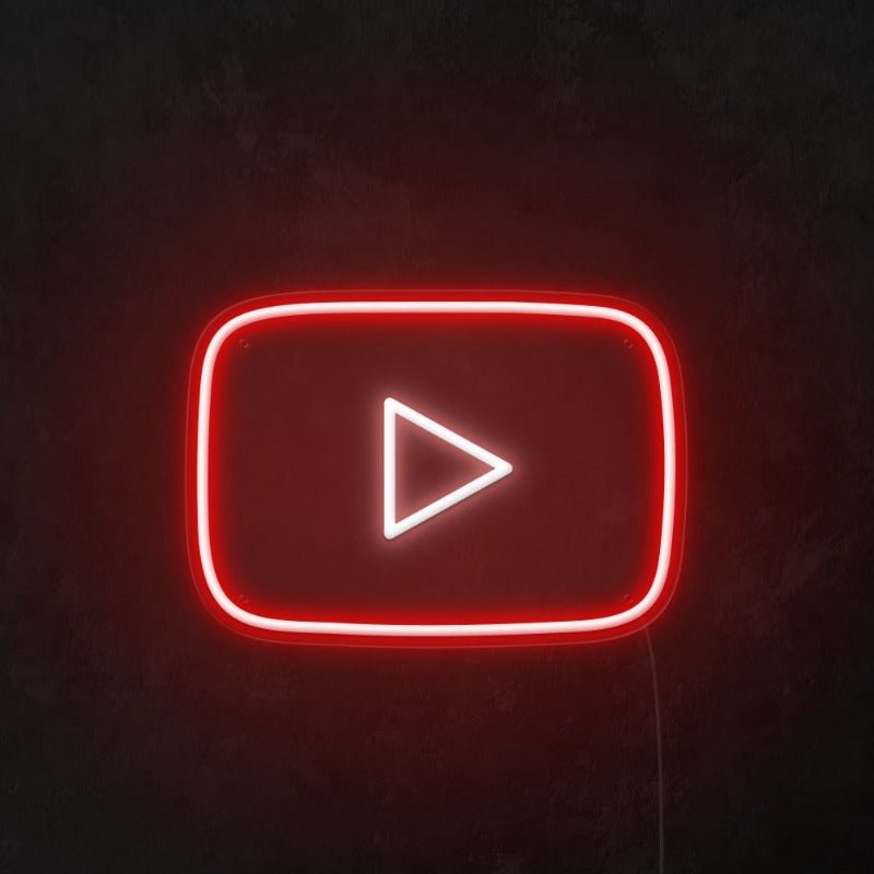 YOUTUBE Neon Sign -