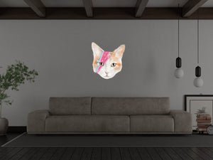 Ziggy Stardust Cat LED Neon Sign -